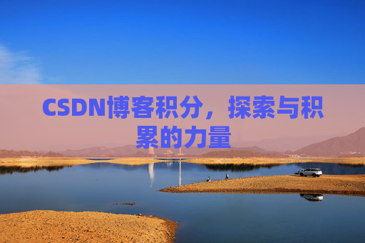 CSDN博客积分，探索与积累的力量